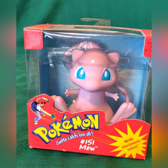 Pokemon MEW #151 Electronic Voice HASBRO Nintendo NIB Sealed Vintage 1999 new - Picture 1 of 8